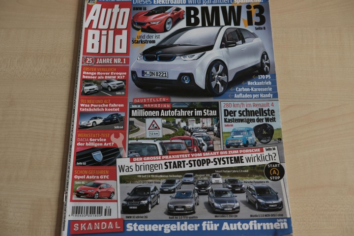 Deckblatt Auto Bild (30/2011)